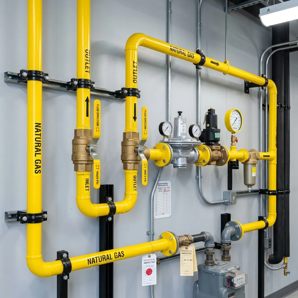 Gas Line Services Plumber in Sammy Martinez, TX